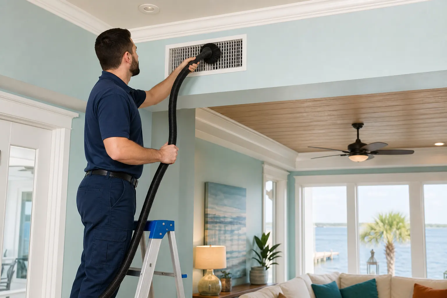 Air Vent Cleaning professional service in Seabrook TX